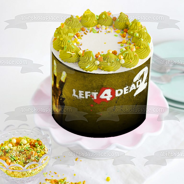 Left 4 Dead 2 Logo Edible Cake Topper Image ABPID53463