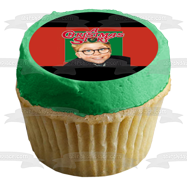 Adorno comestible especial para tarta navideña de Ralphie, una historia de Navidad, imagen ABPID53479 