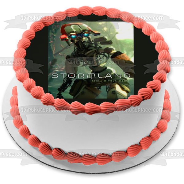 Stormland Reclaim Your World Video Game Oculus Rift Virtual Reality Android Edible Cake Topper Image ABPID53514