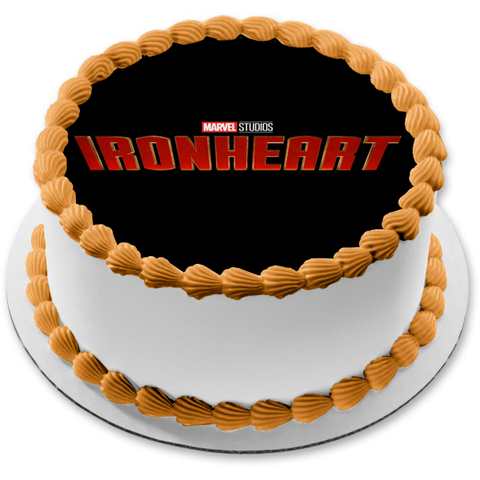 Disney Marvel Studios Ironheart Riri Williams Television Series Poster Edible Cake Topper Image ABPID53535