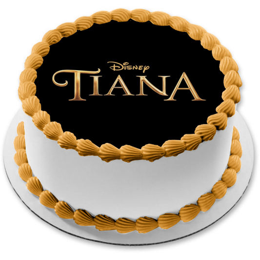 Disney Tiana Television Series Poster Edible Cake Topper Image ABPID53536