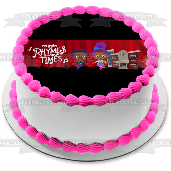 Rhymes Through Times Edible Cake Topper Image ABPID53860