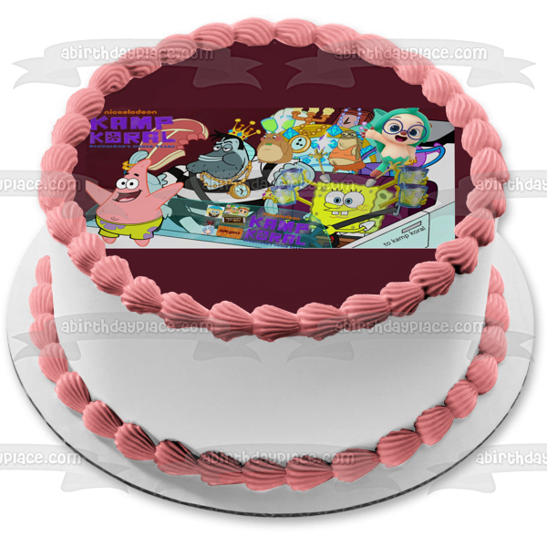 Kamp Koral: SpongeBob’s Under Years Patrick Edible Cake Topper Image ABPID53870