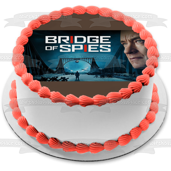 Bridge of Spies James Donovan Movie Poster Edible Cake Topper Image ABPID53610