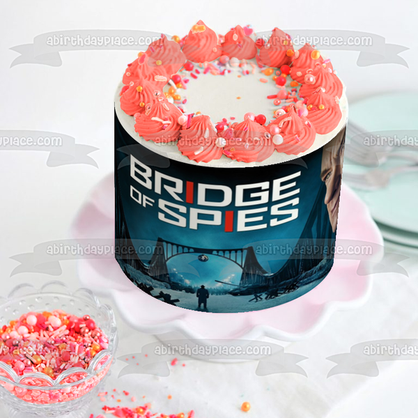 Bridge of Spies James Donovan Movie Poster Edible Cake Topper Image ABPID53610