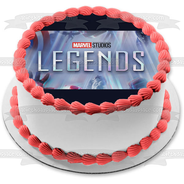 Imagen de decoración comestible para tarta de Leyendas de Marvel Studios ABPID53900 