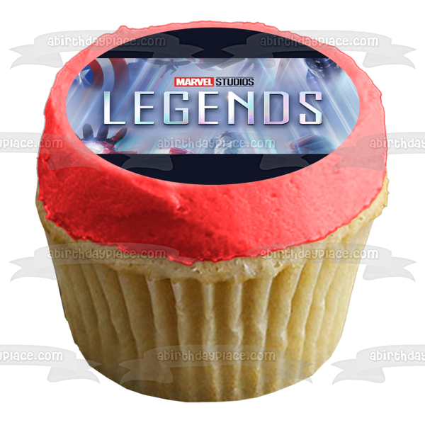 Imagen de decoración comestible para tarta de Leyendas de Marvel Studios ABPID53900 