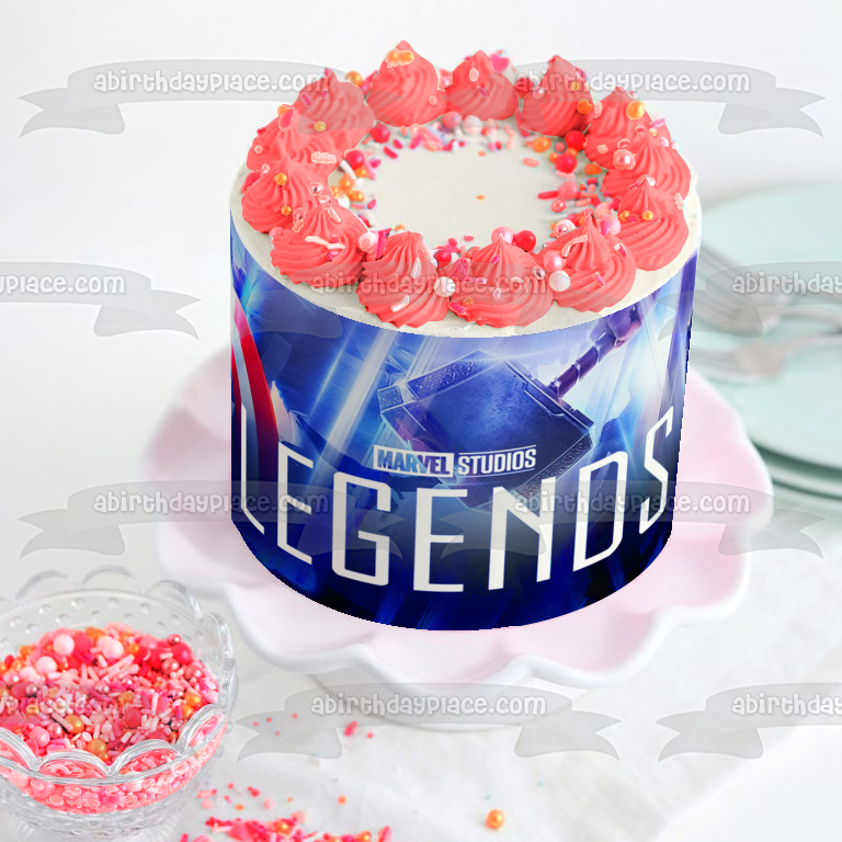Imagen de decoración comestible para tarta de Legends Marvel Studios ABPID53901 