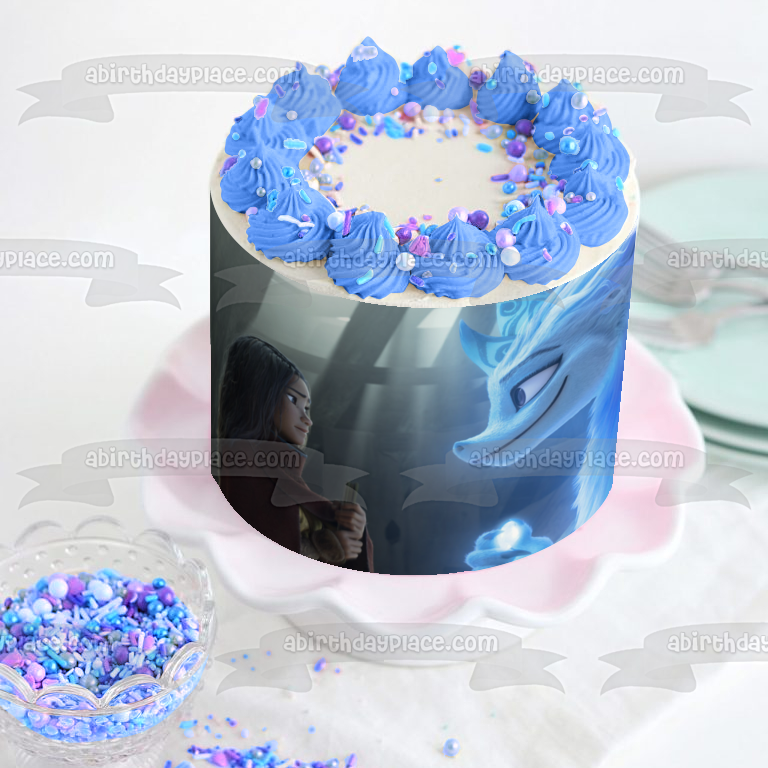Raya and the Last Dragon Sisu Edible Cake Topper Image ABPID53903