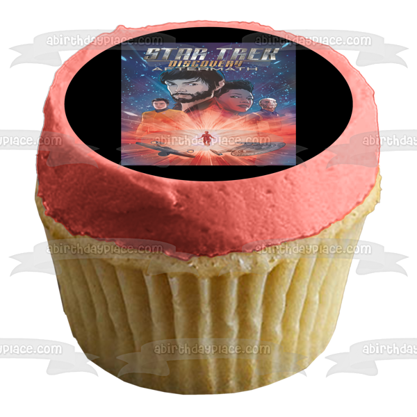Star Trek Discovery Aftermath Spock Michael Pike Saruu Edible Cake Topper Image ABPID53657