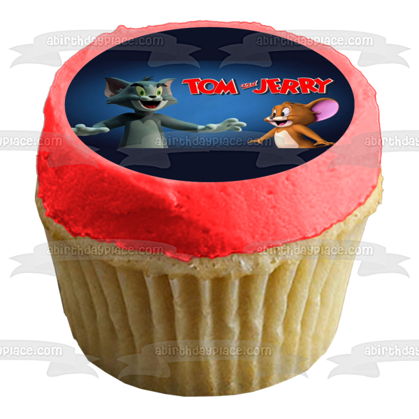 Tom & Jerry Movie Edible Cake Topper Image ABPID53940
