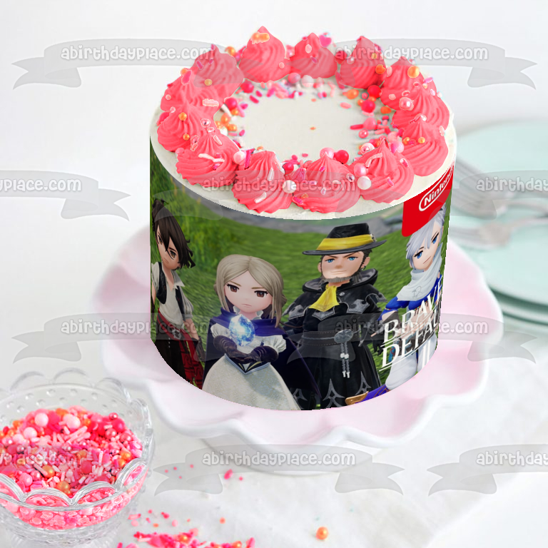 Bravely Default Tiz Arrior Einheria Venus Edible Cake Topper Image ABPID53948