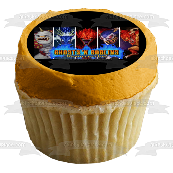 Ghosts N' Goblins Resurrection Edible Cake Topper Image ABPID53975