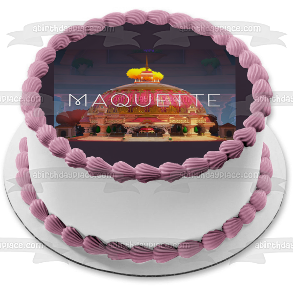 Maquette Edible Cake Topper Image ABPID53979