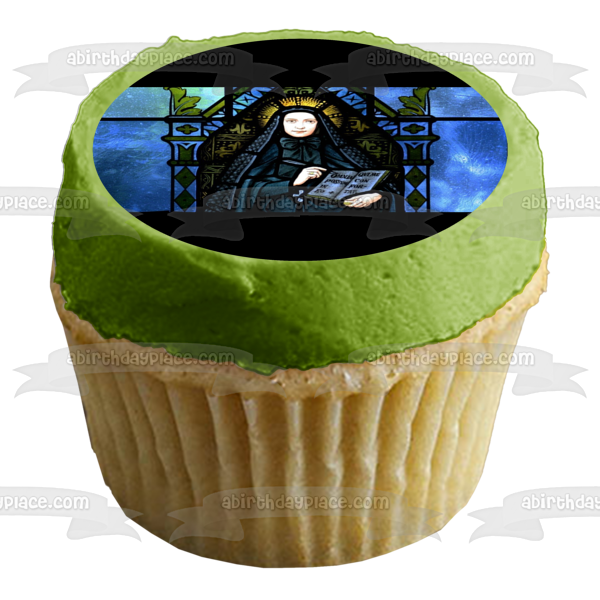 Imagen comestible para decoración de tarta del día de Frances Xavier Cabrini ABPID54256 