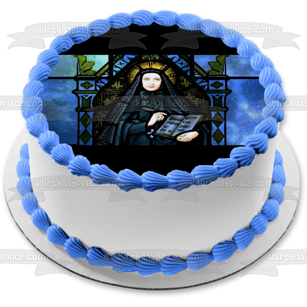 Imagen comestible para decoración de tarta del día de Frances Xavier Cabrini ABPID54256 
