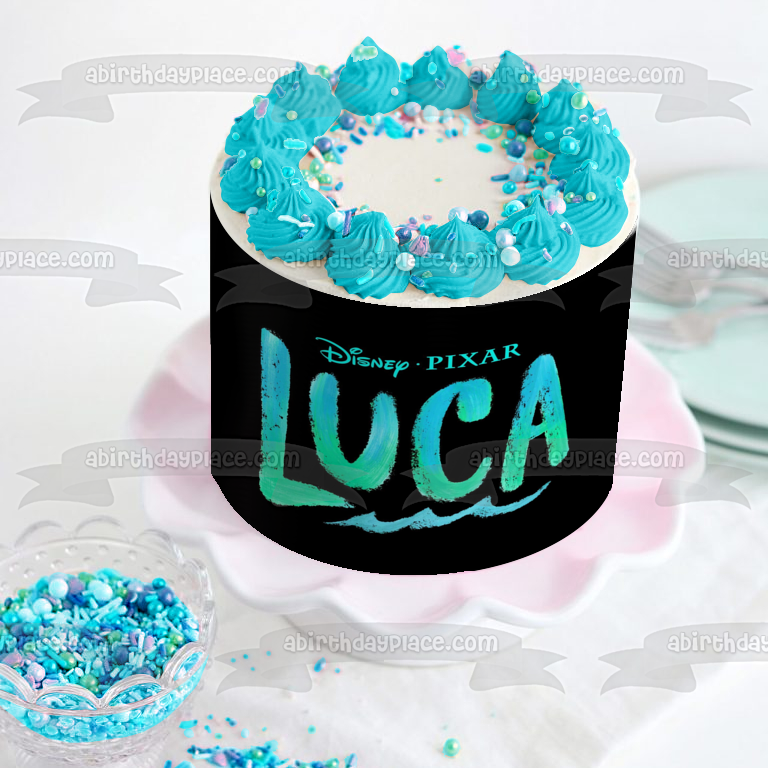 Imagen comestible para decoración de tarta de Luca Disney Pixar ABPID54117 