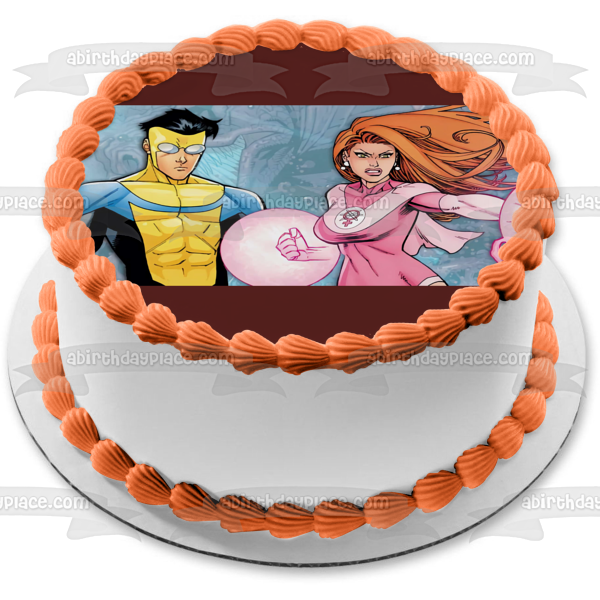 Invincible Omni-Man Samantha Eve Edible Cake Topper Image ABPID54391 – A  Birthday Place
