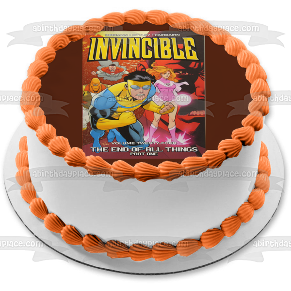 Invincible Omni-Man Samantha Eve Edible Cake Topper Image ABPID54392 – A  Birthday Place