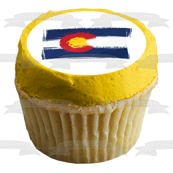 Imagen comestible para decoración de tarta del día de Colorado ABPID54149 