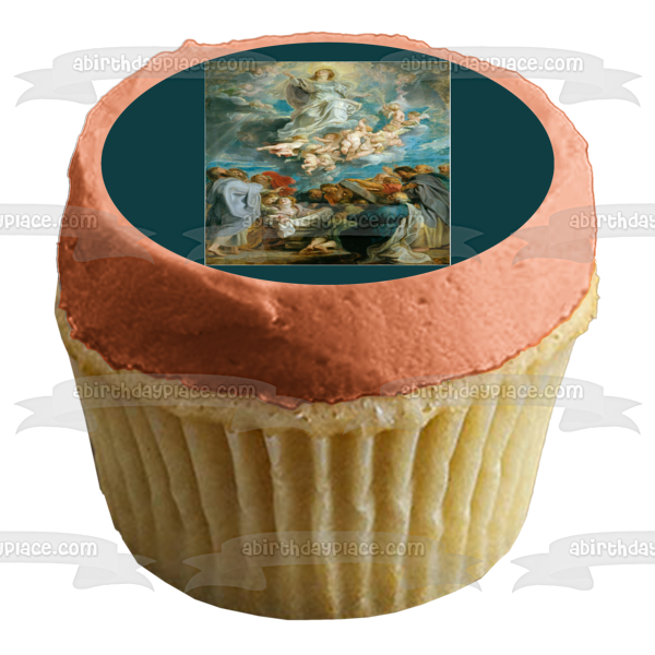 Assumption of Mary Edible Cake Topper Image ABPID54167