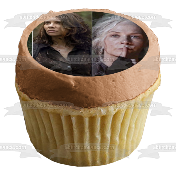 The Walking Dead Negan Maggie Carol Daryl Edible Cake Topper Image ABPID54431