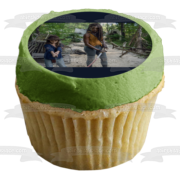 Imagen de decoración comestible para tarta de Michone Judith de The Walking Dead ABPID54441 