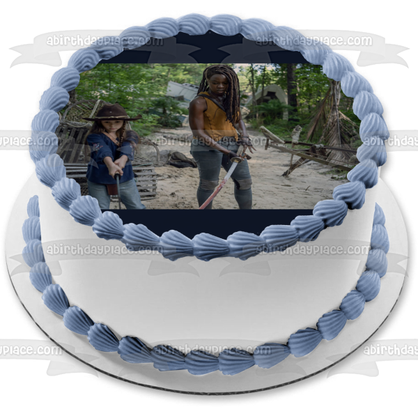 Imagen de decoración comestible para tarta de Michone Judith de The Walking Dead ABPID54441 