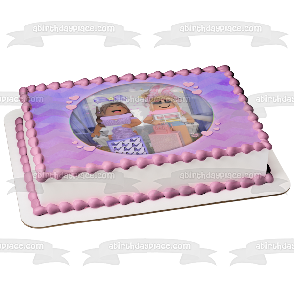 Roblox Girls Coffee-Tude Edible Cake Topper Image ABPID56519 – A Birthday  Place