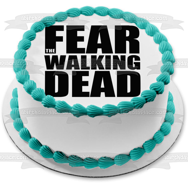 Imagen de decoración comestible para tarta de Fear the Walking Dead ABPID54451 