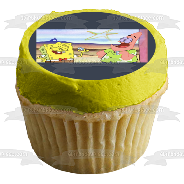The Patrick Star Show SpongeBob SquarePants Edible Cake Topper Image ABPID54512