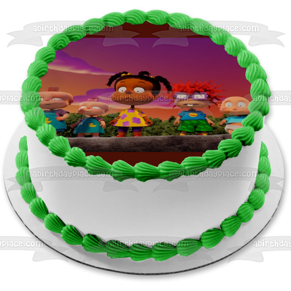 Rugrats Animated Series Tommy Chuckie Phil Lil Susie Edible Cake Topper Image ABPID54526
