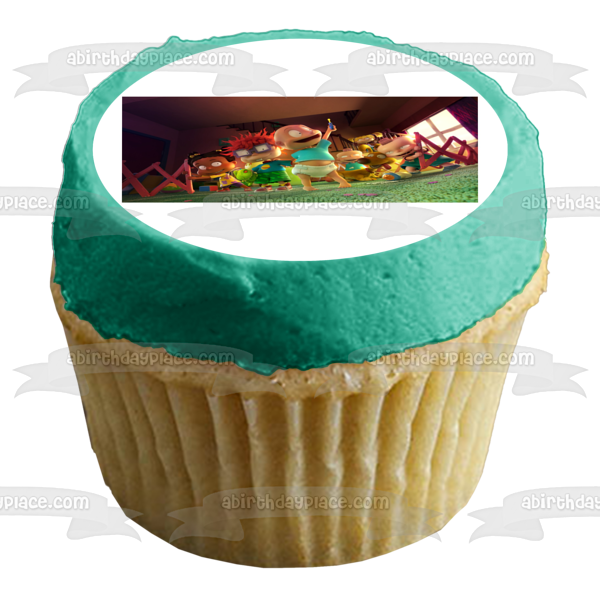 Rugrats Animated Series Tommy Chuckie Phil Lil Susie Edible Cake Topper Image ABPID54527