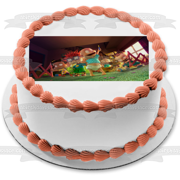 Rugrats Animated Series Tommy Chuckie Phil Lil Susie Edible Cake Topper Image ABPID54527
