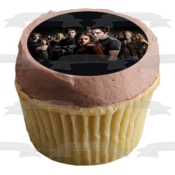 Twilight Edward Bella Victoria Riley Emmet Rosalie Alice Jasper Edible Cake Topper Image ABPID54543
