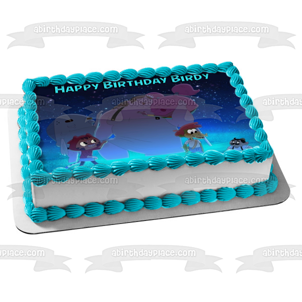 Arlo the Alligator Boy Alia and Teeny Tiny Tony Edible Cake Topper Image ABPID56560