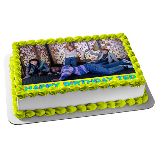 Sede secreta Charlie Berger Lizzie Maya reventada Imagen comestible para decoración de tarta ABPID56630 