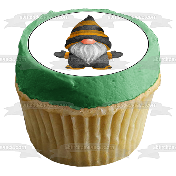 Halloween Gnomes, Wizards and Witches Edible Cupcake Topper Images ABPID56590