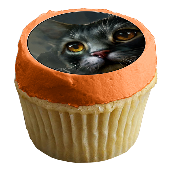 Warrior Cats Firestar Moonrise Twilight and Tiger Star Edible Cupcake Topper Images ABPID56596