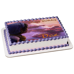 Strange World Ethan Clade Admiring the View Edible Cake Topper Image ABPID56639