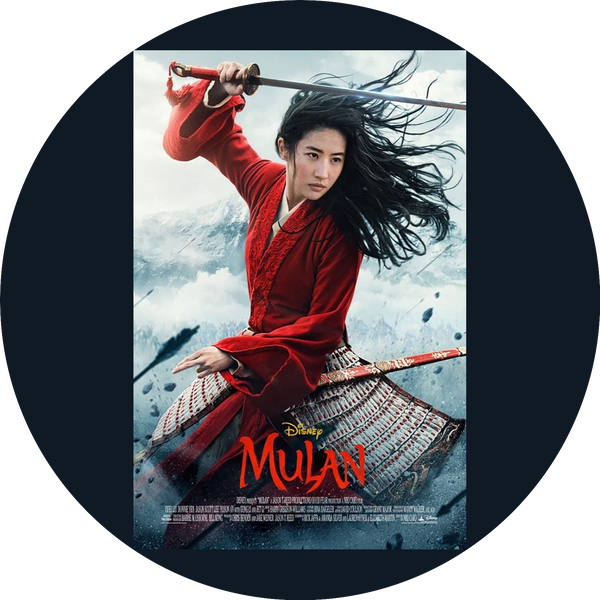Mulan Movie Poster Edible Cake Topper Image ABPID56677