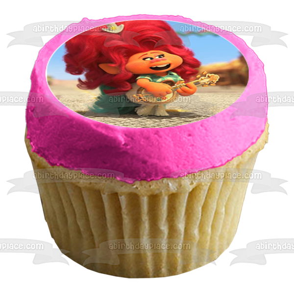 Trolls World Tour Poppy Branch Queen Barb Edible Cupcake Topper Images ABPID52059