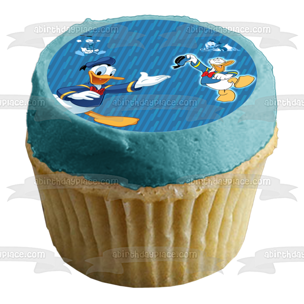 Donald Duck Collage Disney Mickey Mouse Clubhouse Edible Cake Topper Image ABPID56772