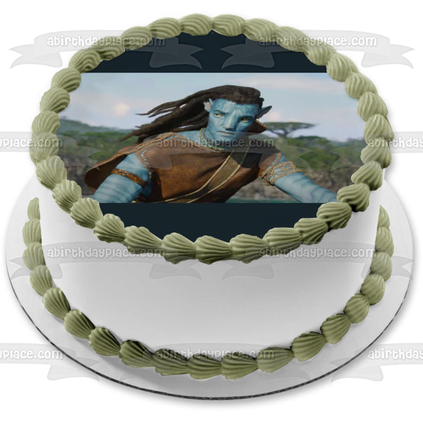Avatar: The Way of Water Jake Edible Cake Topper Image ABPID56840