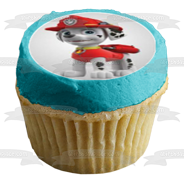 Paw Patrol Chase Everest Zuma Marshall and Skye Edible Cupcake Topper Images ABPID04000