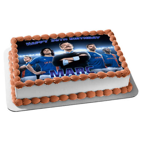 Ted Lasso Soccer Team Stadium Shot Sports Comedy TV Show Edible Cake Topper Image ABPID56865