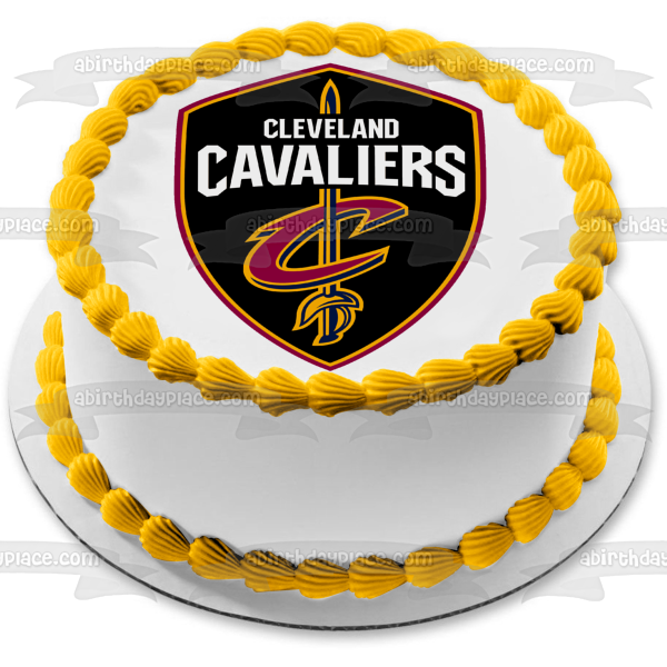 NBA Cleveland Cavaliers Team Logo Edible Cake Topper Image ABPID56008