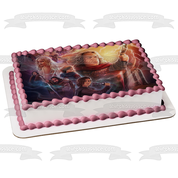 Willow Disney TV Show Fantasy Adventure Jade Kit Sorsha Dove Boorman Graydon Edible Cake Topper Image ABPID56883