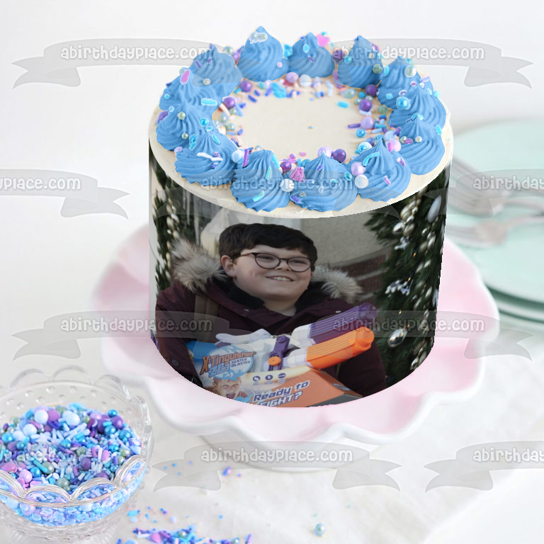 Hogar, dulce hogar, solo, Archie Yates, adorno comestible para tarta, imagen ABPID56897 