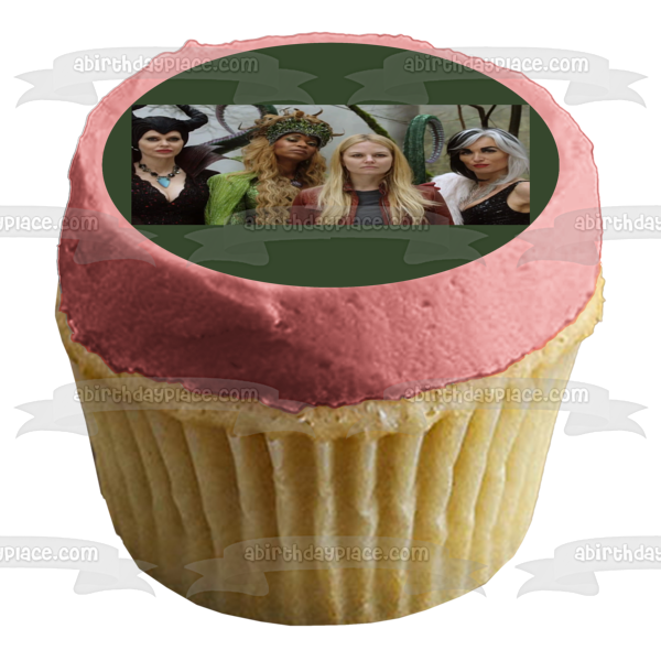 Once Upon a Time the Evil Queen Emma Cruella Edible Cake Topper Image ABPID56899